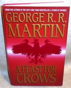 Game of Thrones A Feast for Crows Red Bantam Hardcover Ed. George R.R. Martin - Picture 1 of 6