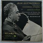 Aram Khachaturian Conducting the Philharmonia Orchesstra LP Record 33RPM10"-2280