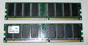 Samsung PC-2100 256MB DIMM DDR SDRAM Memory (M368L3223CTL-CB0) (2 qty.) - Picture 1 of 2