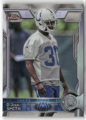 2015 Topps Chrome - Rookies D'Joun Smith #192 (RC) Refractor - Image 1 of 2