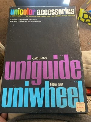 Juego de filtros Unicolor Calculadora Uniguide Uniwheel Foto 1 de 2