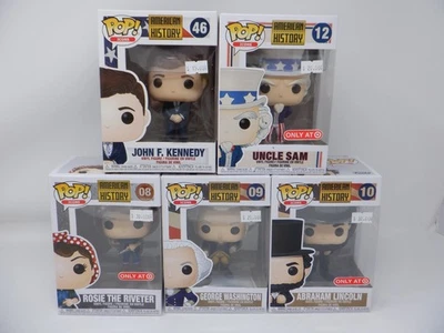 Funko POP! Icons - American History (Lot of 5) w/Target Exclusives - Image 1 of 4