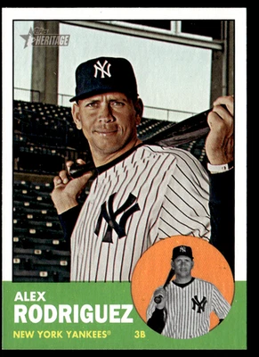 2012 Topps Heritage - Alex Rodriguez #361 - Image 1 of 2