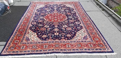   Handgeknüpft  Perserteppich   Kaschan  Masse 320 x220       - Bild 1 von 4