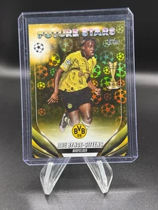 2023-24 Topps UEFA Jamie Bynoe-Gittens Gold Starball #187 Future Stars - Imagen 1 de 2