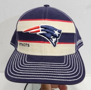 Reebok New England Patriots American Flag football L/XL fitted hat NFL - Picture 1 of 9