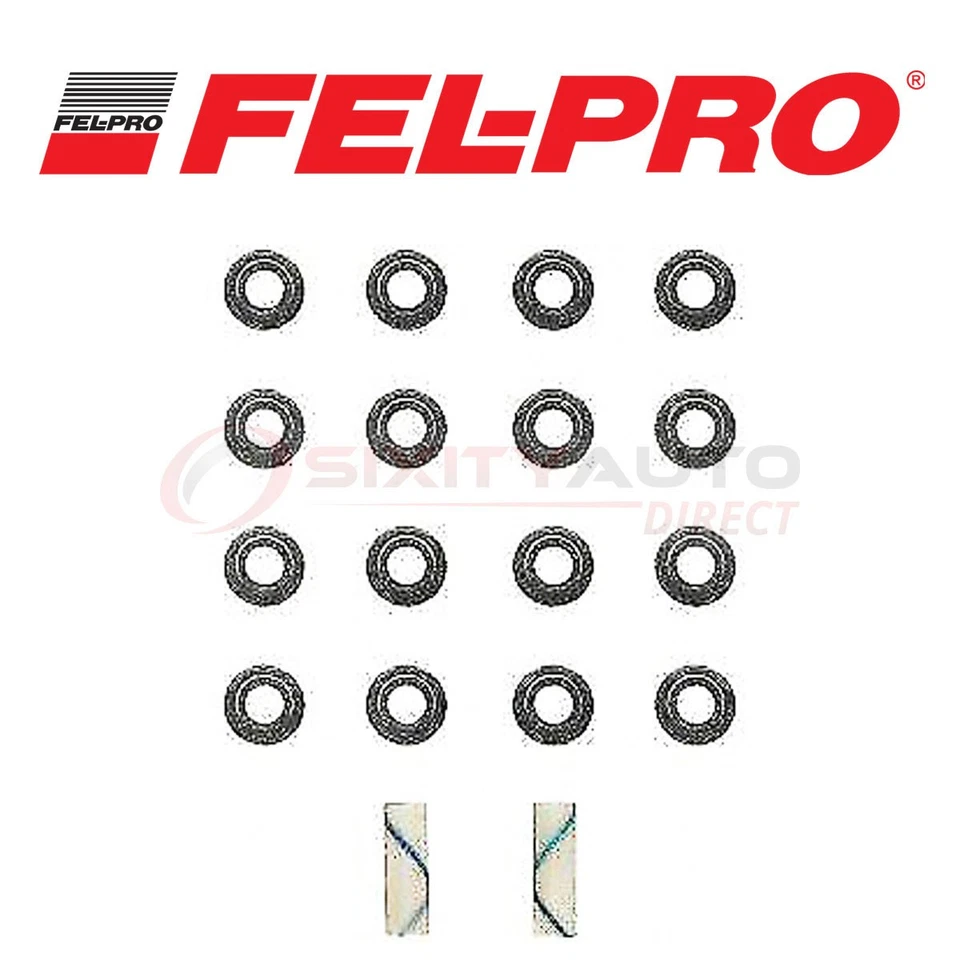 Fel Pro Valve Stem Oil Seal Set for 1994-1996 Buick Commercial Chassis 5.7L sl Foto 1 de 4