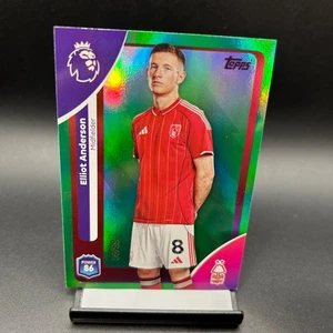 2025-26 Topps Premier League #244 Elliot Anderson Green Refractor /99 - Picture 1 of 2