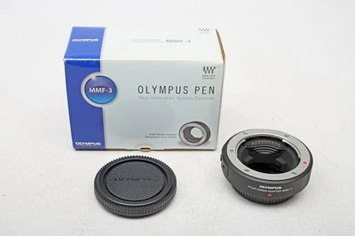 Olympus MMF-3 Four Thirds to MFT 4/3rd Micro Four Thirds Lens Mount Adapter+MINT - Image 1 of 4