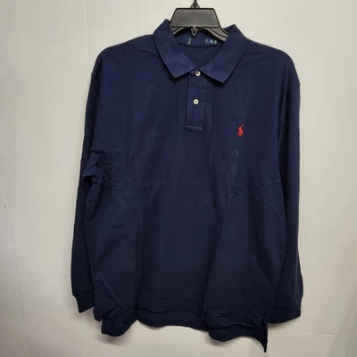 Ralph Lauren Polo Shirt Mens XL Long Sleeve Classic Fit Pony Embroidered Casual - Image 1 of 4