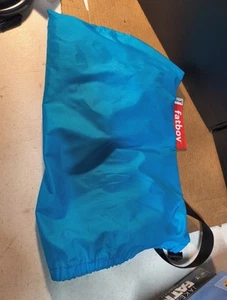 Lamzac Fatboy The Original Inflatable Air Blue Lounger & Carry Bag Beach Camping - Picture 1 of 4