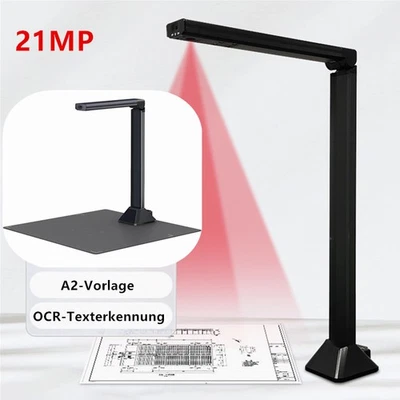 A2 hochauflösender Buchscanner, Fotoscanner Dokumentenscanner 5104 x 4000 dpi - Bild 1 von 4