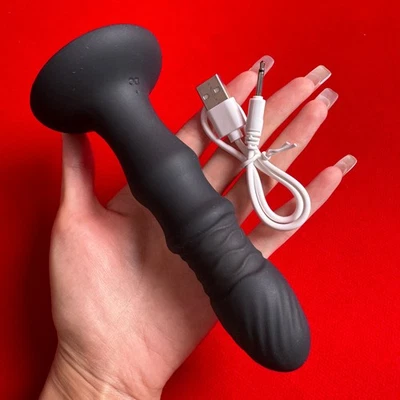 Anal Vibrator Analplug Vibratoren Butt Plug Sexspielzeug Männer Prostata Massage - Bild 1 von 4