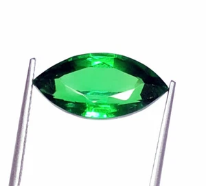 Certified 10 Ct Natural Tsavorite Garnet Loose Gemstone Marquise Shape Ring Gems - Picture 1 of 9
