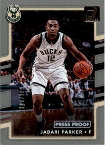2017-18 Donruss Press Proof Silver #85 Jabari Parker /299 - NM-MT