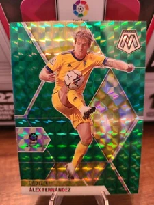 2020/21 PANINI MOSAIC LA LIGA ALEX FERNANDEZ GREEN PRIZM #48 - Picture 1 of 2