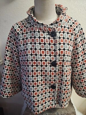 SIZE M ERIN LONDON Button Down Cover Up Jacket INVPV1748 - Image 1 of 3