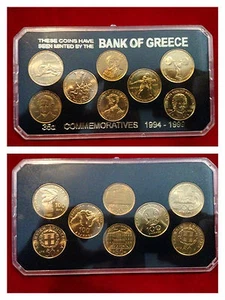 GRECIA SET MONETE COMMEMORATIVE 1994/99 FDC++++++++CONFEZIONE ZECCA - Picture 1 of 1