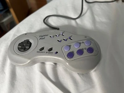 Asciiware Fighter Pad Controller Super NIntendo SNES Tested - Image 1 of 3