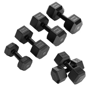 Exersci® Hex Dumbbell 2.5kg - 10kg Home Gym Hand Weight