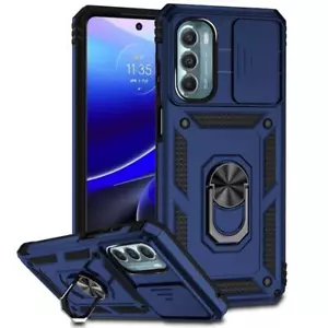 Motorola Moto G Stylus 5G 4G (2022) Stoßfest Hülle Ring Halter Kamera Cover - Bild 1 von 22