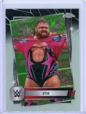 2025 Topps Chrome WWE Black Refractor OTIS No. 45! - Image 1 of 2