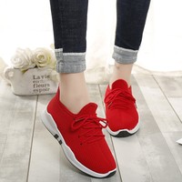 Women Breathable Sneakers Casual Tennis Running Walking Trainning Sport Shoes