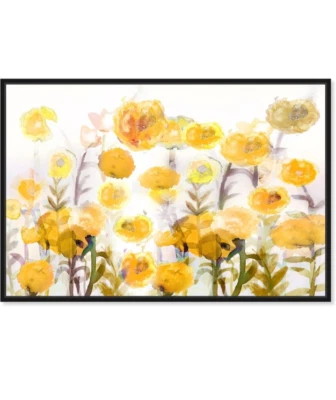 Oliver Gal Artist Co. Floral and Botanical Wall Art Canvas Prints 'Bella" 20X30" - Image 1 of 4