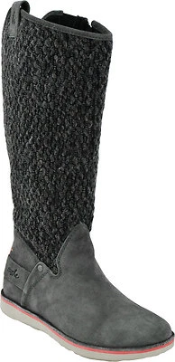 CUSHE MANUKA LITE RIDER TAN OR CHARCOAL SUEDE & TEXTILE WINTER BOOTS  - Image 1 of 4