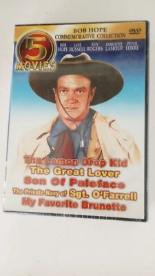 Bob Hope Commemorative Collection (5 DVD Box Set). NEW Sealed.In Bin P2 - Image 1 of 2
