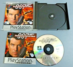 007 Tomorrow Never Dies PS1 Platinum Sony PlayStation 1999 Pegi 15 PAL P&P GRATIS - Imagen 1 de 18
