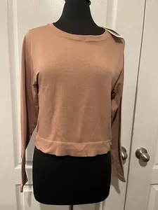 NWT All In Motion Women's Clay Pink Long Sleeve Size XXL - Picture 1 of 7