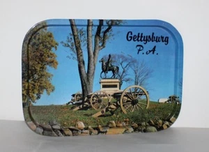 Metal Serving Tray Gettysburg, PA. Souvenir Tray Civil War - Picture 1 of 10