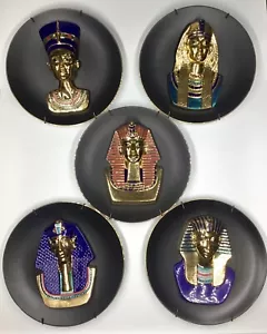 Bradex 5 Plate SET Egypt Splendours of an Ancient World RETIRED - Picture 1 of 14