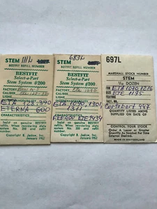 WINDING STEM for ETERNA 1195 1434 -2 different cal - Foto 1 di 1