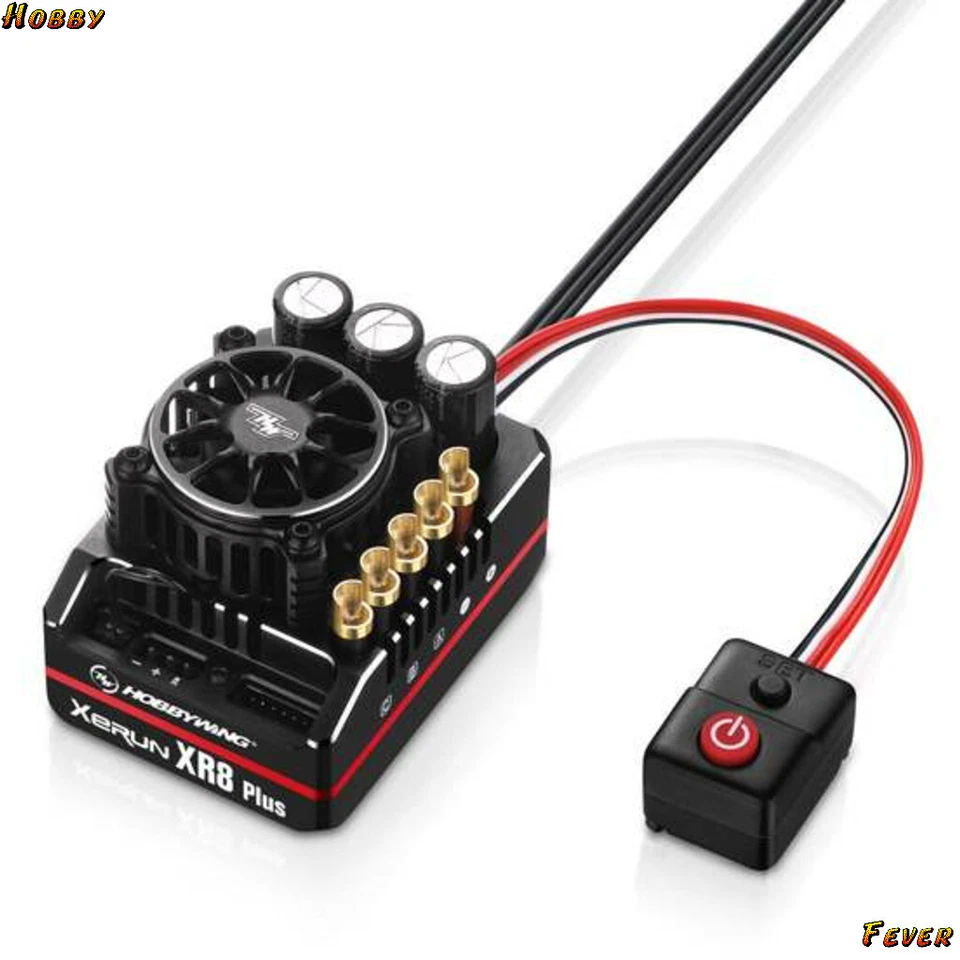 HobbyWing 30113304 XR8 Plus G2S ESC (2-6S)