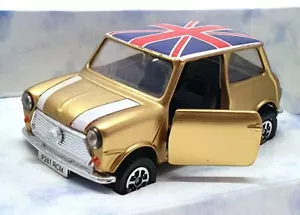 Corgi 1/36 Scale Diecast C3MINS - Mini Reworked Conversion - Gold - Picture 1 of 6