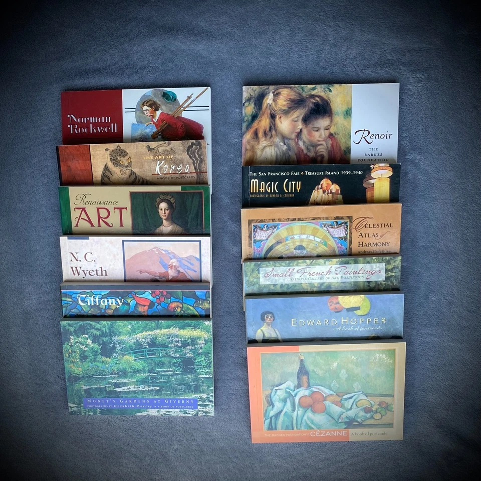 Pomegranate - Book of 30 Postcards - Cellarius - Wyeth - Rockwell - Gift Idea - Image 1 of 1