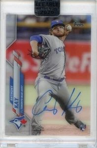 Tarjeta de novato 2020 Topps claramente auténtica Anthony Kay RC #CCA-AK en tarjeta automática - Imagen 1 de 2