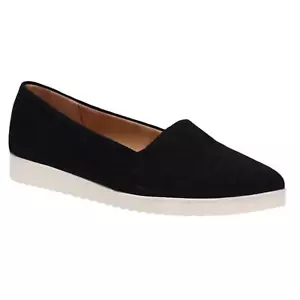 LifeStride Women's Bloom 2 Slip On Loafers Black Size 9 1/2 W - Picture 1 of 6