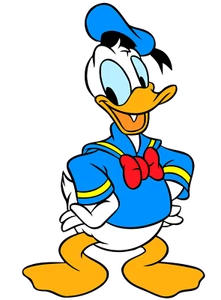 Donald Duck Figur Poster Geschenk A4 A3 A2 A1 A0 - Bild 1 von 1