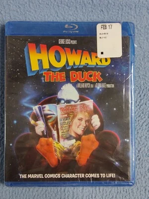 NEW SEALED HOWARD THE DUCK BLU-RAY LEA THOMPSON TIM ROBBINS JEFFEREY JONES - Image 1 of 3