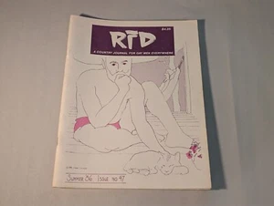 RFD Magazine Gay Mens Journal Summer 1986 Relishing Friendly Desires #47 - Imagen 1 de 4