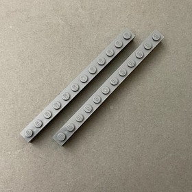 Lego 6112 Dark Gray Replacement Parts Pieces Lot of 2