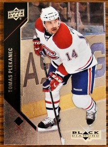 2011-12 Black Diamond #54 Tomas Plekanec Montreal Canadiens
