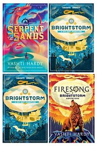 The Brightstorm Chronicles Series By Vashti Hardy 4 Books Set - Ages 8-12 -PB