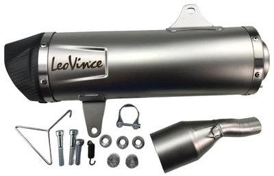 Sistema de escape 1 en 1 de acero inoxidable Leo Vince LV One Evo (14375EU) Foto 1 de 4
