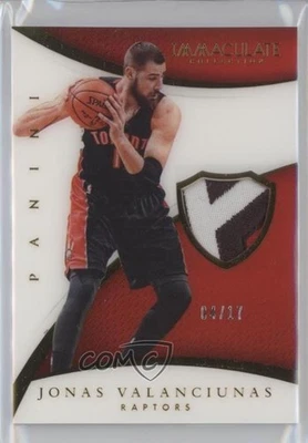 2014-15 Panini Immaculate Patch /17 Jonas Valanciunas #P-JV Patch - Image 1 of 2