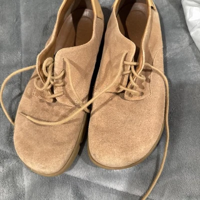 NEW KALSO EARTH DAWSON MEN's US 9 EU 42 NATURAL SUEDE LEATHER negative heel - Image 1 of 4