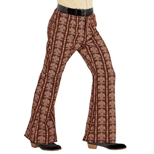 Retro-Style Disco Move Herrenhose Night Fever S-M 48-50 Schlaghose 80er Jahre - Bild 1 von 4